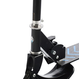 Самокат-снегокат, складной, в коробке (синий)