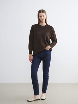 Slim Mom Kad?n Jean Pantolon