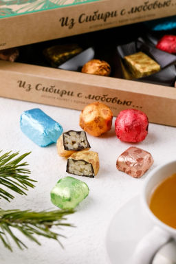Набор конфет Из Сибири с любовью, 190 г - Сибирский кедр фото 4