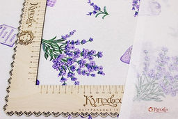 Рогожка Прованс, ш.1.5м, хлопок-100%, 165гр/м.кв - Купава фото 4