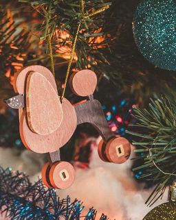 Елочная игрушка - Пудель пряничный 360-5