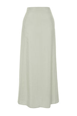 TRENDYOLMILLA Mint Modal Icerikli A-line Maxi Boy Dokuma Etek TWOSS24ET00058  фото 7