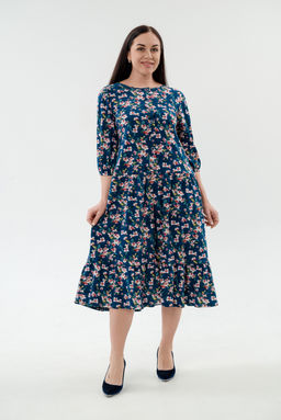 Платье женское из кулирки Софи сакура