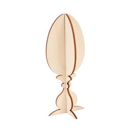 Заготовка для декорирования Mr. Carving КЛ-25 Яйцо декоративное фанера 5.5 х 5.5 х 13.5 см