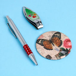 Набор подарочный 3в1 (ручка, зеркало, кусачки) - Simaland фото 4