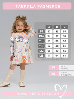 Платье Эля солнечные котики
