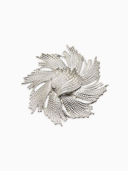 Брошь «Солнце», цвет серебро