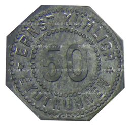 50 пфеннигов Германия  Нотгельд Эрнст Кехлич