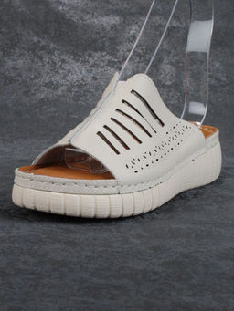 08-PED173-1 BEIGE Босоножки женские (натуральная кожа)