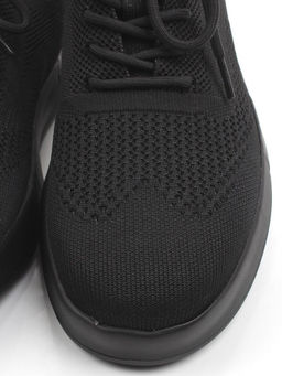 05-9074-1H BLACK Полуботинки летние мужские (текстиль)