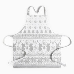 Фартук Рождественские Елочки 60х65 см, 100% хлопок, 164 г/м2 - Доляна фото 6