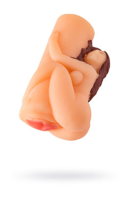 Мастурбатор реалистичный Juicy Pussy by TOYFA Fresh Pearl, вагина, TPR, телесный, 13 см