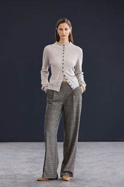 Trendyol Studio Vizon Yunlu Dik Yaka Yumusak Dokulu Triko H?rka TWOAW26HI00270 - Trendyolmilla фото 5