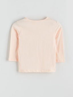 Bisiklet Yaka Bambi Bask?l? K?z ?ocuk Pijama ?st