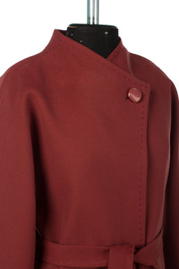 Пальто женское демисезонное (пояс) - El podio фото 9