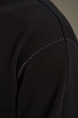 Свитшот утепленный Черный