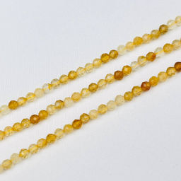 Бусины для украшений из Цитрина (110 бусин) 39 см