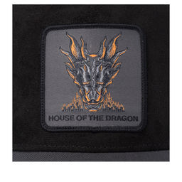 Бейсболка CAPSLAB арт. CL/HOD/1/PCT/DRA Game of Throne House Of The Dragon (черный / серый)