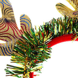 Ободок новогодний карнавальный «Рожки»