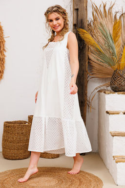 Платье AMORI 9729 белый  фото 5