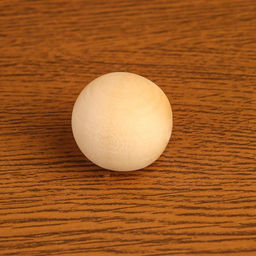 Цена за 5 шт. Заготовка для творчества Шар 3,5см цельный