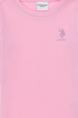 Розовый свитшот для девочки Неожиданная скидка в корзине - U.s. polo assn фото 5