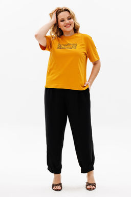 Костюм Michel Chic 1377 горчица, черный  фото 4