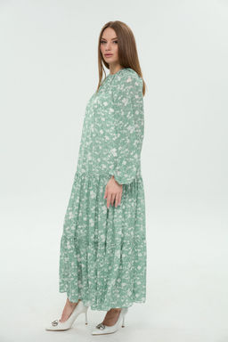 Платье NIKVA н1025-2 мята  фото 2