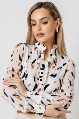 Блузка женская 7102/01/Молочный