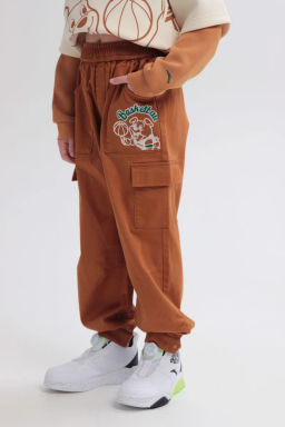 Брюки текстильные Коричневый - Anta sport фото 6