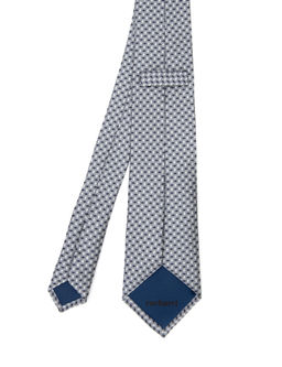 Серый шелковый галстук - Cacharel фото 10