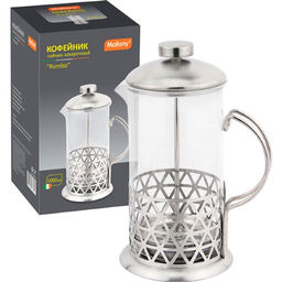 Кофе-пресс/чайник заварочный серия Rombo, объем 800 мл, тм Mallony арт.005487
