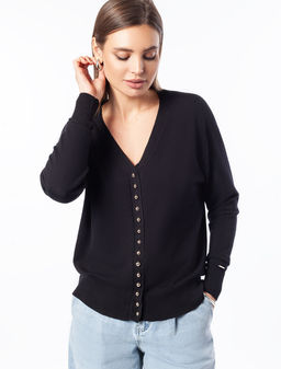 Кардиган тонкой вязки из вискозы - Vilatte фото 7