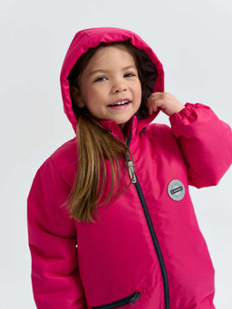 Комбинезон демисезонный мембранный Фуксия - Bungly фото 3