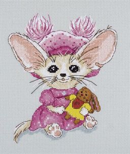 Klart набор для вышивания 8-228 Малышка Фаня 17 х 20 см