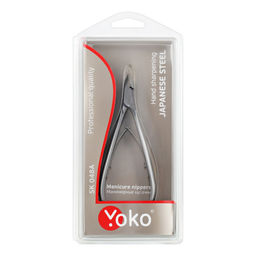 YOKO Кусачки маникюрные для кутикулы / Professional Quality SK 048A, двойная пружина, ручная заточка, 7 мм