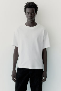 Camiseta boxy de algodon - H&m фото 3