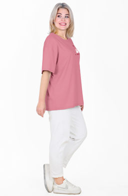 Футболка Эйла Ф-132Б (42-62) кулирка - Лотос фото 19