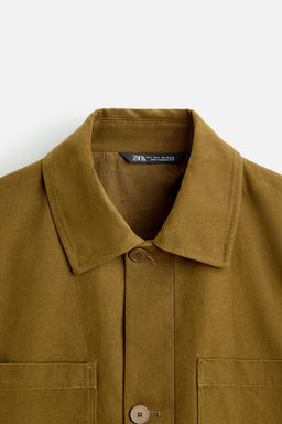 OVERSHIRT WITH POCKETS - Zara фото 8