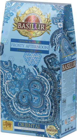 BASILUR. Новый год. Восточная коллекция. Морозный день 100 гр. карт.пачка