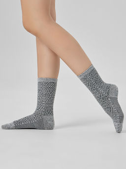 Цена за 5 пар! Теплые НОСКИ ЖЕНСКИЕ - Mark formelle фото 2