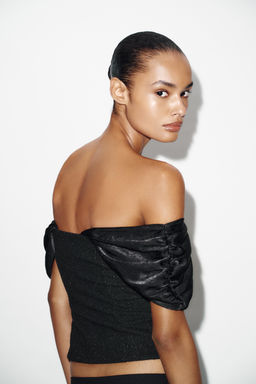 BOUCL_ COMBINED TOP - Zara фото 16
