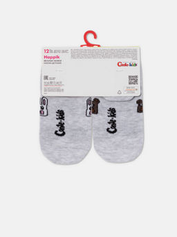 Цена за 2 пары CONTE-KIDS ВЕСЕЛЫЕ НОЖКИ светло-серый