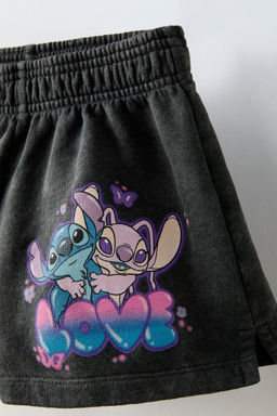 STITCH & ANGEL  DISNEY BERMUDA SHORTS - Zara фото 3