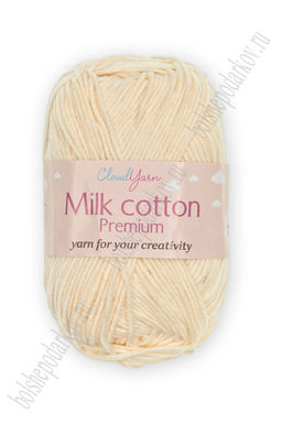 Пряжа Milk cotton Premium 50 гр (10 шт) SF-7847, светло-персиковый