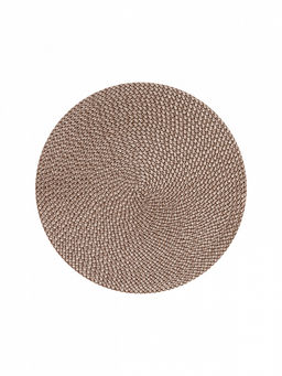 Салфетка сервировочная D38, 1 штука лиловый полипропилен