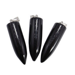 Подвеска маятник камень Черный агат Мощная защита от порчи, снимает блоки с денежного канала 5см