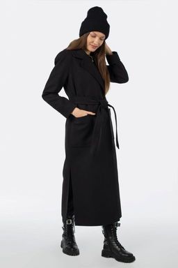 01-10818 Пальто женское демисезонное Classic Reserve (пояс)