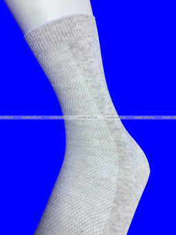 Цена за 10 пар. Белорусские носки мужские лён СЕТКА