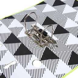 Пaпкa-регистратор А4 75мм Calligrata ламинированная, светло-зеленый  фото 7